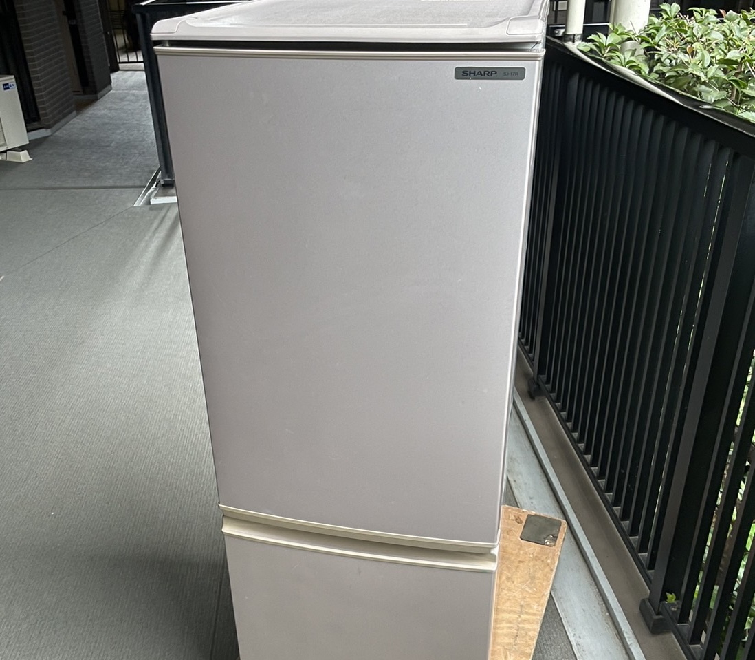 シャープ2ドア冷蔵庫SJ-17Rの買取事例